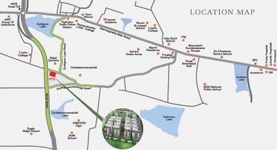 Project Image of 1225 Sq.ft 2 BHK Apartment / Flat for sale in Doddakammanahalli for Rs. 7475000