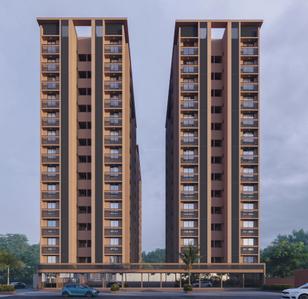 Project Image of 566.29 - 613.33 Sq.ft 2 BHK Apartment for buy in Shubhshree Radhika Skyview