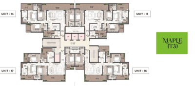 Project Image of 1895.0 - 3292.0 Sq.ft 3 BHK Apartment for buy in Divyansh Green Heights
