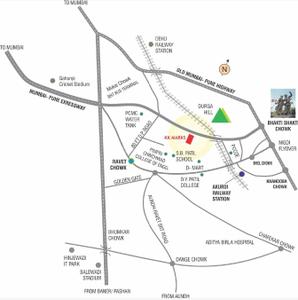 Project Image of 480.0 - 679.0 Sq.ft 1 BHK Apartment for buy in K K Marks