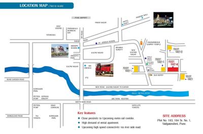 Project Image of 744.75 - 887.27 Sq.ft 2 BHK Apartment for buy in Percept Bounty 4