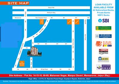 Aarohi Dreams Location Plan 1