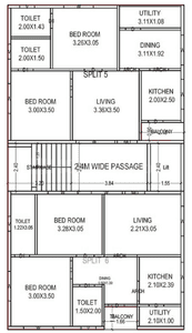 Project Image of 528.08 - 585.88 Sq.ft 2 BHK Apartment for buy in S S Sai Gowtham Enclave