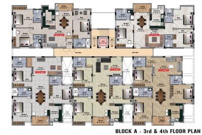 Project Image of 1505.0 - 1713.0 Sq.ft 3 BHK Apartment for buy in Kanya Park View