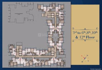Project Image of 416.0 - 702.0 Sq.ft 1 BHK Apartment for buy in Nilkanth Wisteria