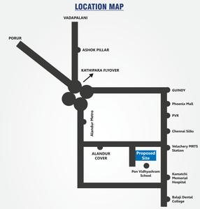 Aiyngaran Mathura Location Plan 1