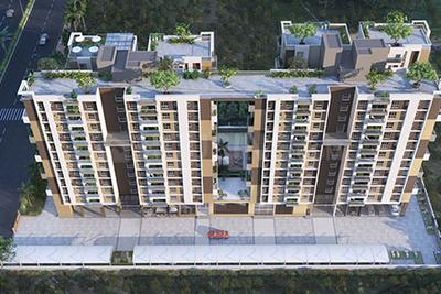 Project Image of 1691.0 - 1988.0 Sq.ft 3 BHK Apartment for buy in Pushpanjali Poetree