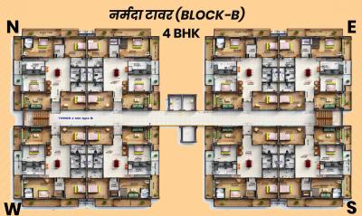 Project Image of 769.83 - 2027.38 Sq.ft 3 BHK Apartment for buy in Rasik Greens