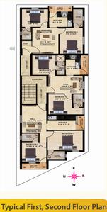 Project Image of 723.0 - 906.0 Sq.ft 2 BHK Apartment for buy in Thansiya Thamina Enclave