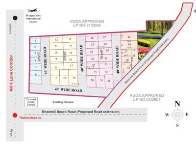 Project Image of 1333.65 - 3059.96 Sq.ft Residential Plot Plot for buy in Bhoomatha NSN Township
