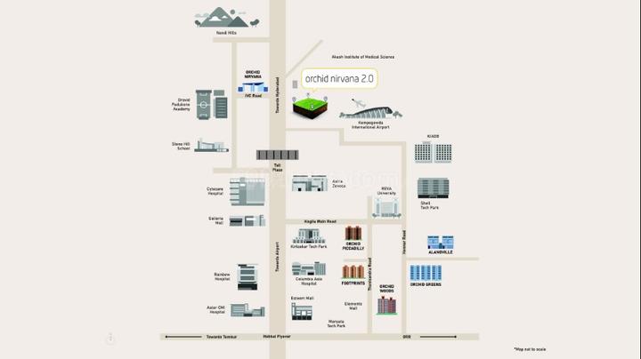 Goyal Orchid Nirvana 2 Location Plan 1