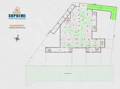 Project Image of 605.79 - 841.41 Sq.ft 2 BHK Apartment for buy in Sumegh Radhe Supreme