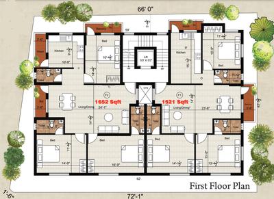 Project Image of 1086.0 - 1175.0 Sq.ft 2 BHK Apartment for buy in Balaji Shree Nivas