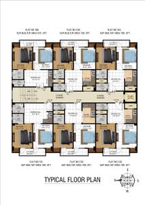 Project Image of 675.0 - 700.0 Sq.ft 2 BHK Apartment for buy in Shri Hari Om Apartment