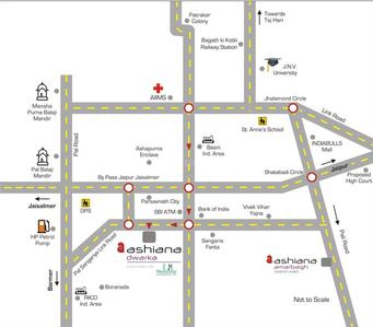 Project Image of 788.0 - 1002.0 Sq.ft 2 BHK Apartment for buy in Ashiana Dwarka Phase II