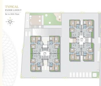 Project Image of 0.0 - 1284.0 Sq.ft 3 BHK Apartment for buy in Dharma Emerald