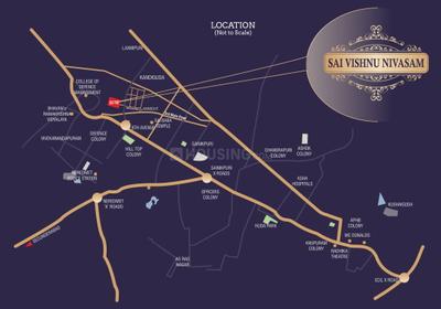Project Image of 0.0 - 1690.0 Sq.ft 3 BHK Apartment for buy in S L Sai Vishnu Nivasam