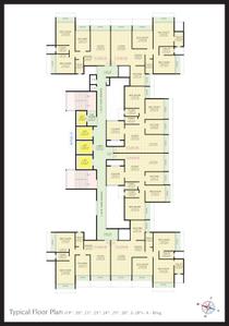 Project Image of 639.38 - 841.2 Sq.ft 2 BHK Apartment for buy in Gami Asters B Wing