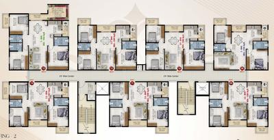 Project Image of 1195.0 - 1289.0 Sq.ft 2 BHK Apartment for buy in United Dream City