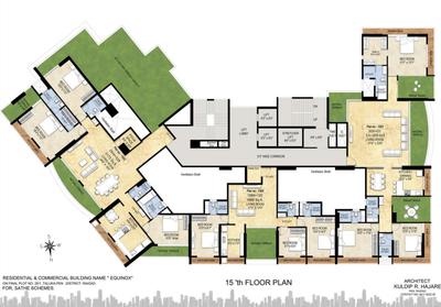Project Image of 1134.0 - 3508.0 Sq.ft 2 BHK Apartment for buy in Sathe Equinox