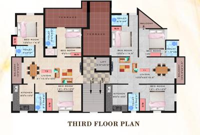 Project Image of 788.0 - 948.0 Sq.ft 2 BHK Apartment for buy in Rayan Deepam