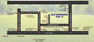 My Home Balasubramaniyam Nagar Phase 2 Location Plan 1