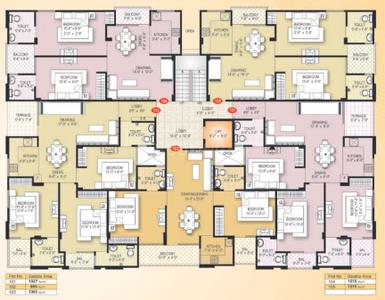 Project Image of 1015.0 - 1460.0 Sq.ft 2 BHK Apartment for buy in Arihant Enclave