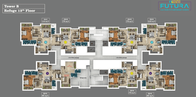 Project Image of 721.0 - 1120.0 Sq.ft 2 BHK Apartment for buy in Saheel Itrend Futura