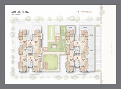Project Image of 0.0 - 1845.0 Sq.ft 3 BHK Apartment for buy in Sarjan Era