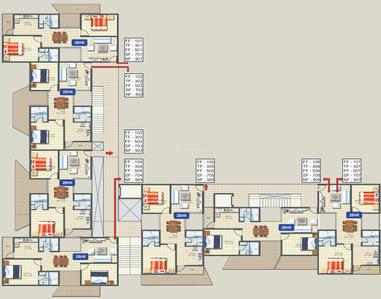 Project Image of 1043.0 - 1210.0 Sq.ft 2 BHK Apartment for buy in Adonai Glory