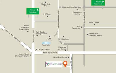 Project Image of 609.0 - 721.0 Sq.ft 2 BHK Apartment for buy in Hubtown Countrywoods Building 1