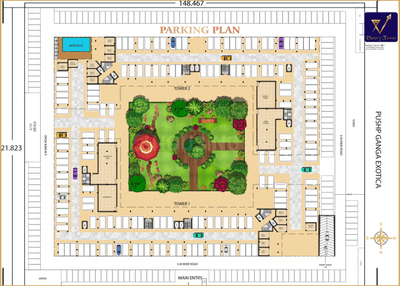 Project Image of 1228.38 - 2284.65 Sq.ft 2 BHK Apartment for buy in Shervani Victory Tower