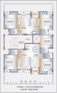 Project Image of 635.0 - 810.0 Sq.ft 2 BHK Apartment for buy in Radheshyam