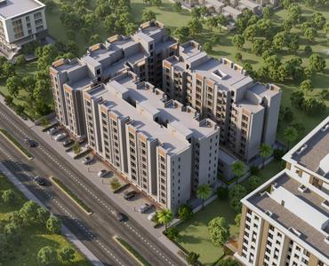 Project Image of 564.14 - 782.21 Sq.ft 2 BHK Apartment for buy in Pushpak Skyline