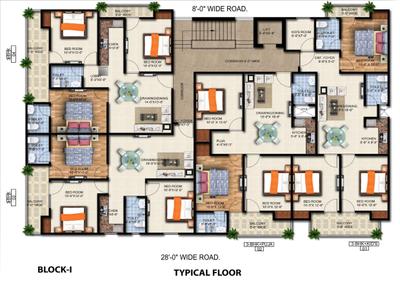 Project Image of 1120.0 - 1580.0 Sq.ft 2 BHK Apartment for buy in ASK The Royal Estate