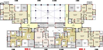 Project Image of 1605 Sq.ft 3 BHK Apartment / Flat for sale in Baner for Rs. 22000000