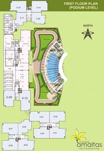 Project Image of 1466.01 - 2414.25 Sq.ft 2 BHK Apartment for buy in Platinum Amaltas