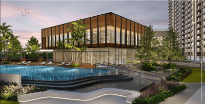 Project Image of 558.0 - 1082.0 Sq.ft 1 BHK Apartment for buy in The Aqua Retreat at Godrej Park World