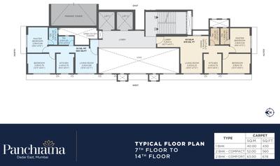 Project Image of 430.0 - 985.0 Sq.ft 1 BHK Apartment for buy in Matrubhoomi Panchratna