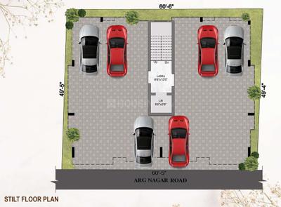Project Image of 0.0 - 1425.0 Sq.ft 3 BHK Apartment for buy in Priya Mullai