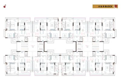 Project Image of 660.15 - 1022.79 Sq.ft 2 BHK Apartment for buy in Ganesh Rishv Octavia