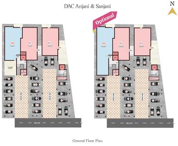 Project Image of 584.0 - 1112.0 Sq.ft 2 BHK Apartment for buy in DAC Anjani And Sanjani