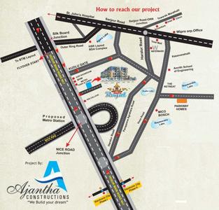 Project Image of 970.0 - 1610.0 Sq.ft 2 BHK Apartment for buy in Ajantha Royal