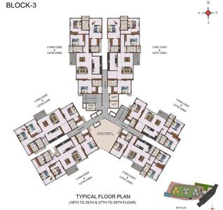 Project Image of 1307.0 - 2581.0 Sq.ft 2 BHK Apartment for buy in Casagrand Aquagrove