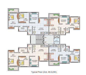 Project Image of 660.04 - 1199.96 Sq.ft 1 BHK Apartment for buy in Kaul Heritage City