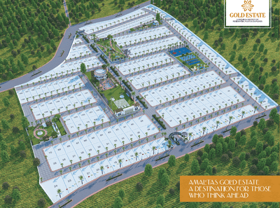 Project Image of 840.0 - 1400.0 Sq.ft Residential Plot Plot for buy in Amaltas Gold Estate