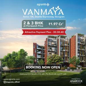 Project Image of 1418.0 - 1836.0 Sq.ft 2 BHK Apartment for buy in Agrante Vanmaya Premium Residences