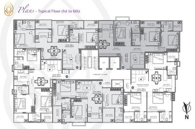 Project Image of 1441.9 - 1557.12 Sq.ft 3 BHK Apartment for buy in Celesta