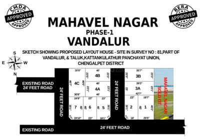 Project Image of 700.0 - 1400.0 Sq.ft Residential Plot Plot for buy in Mahavel Nagar