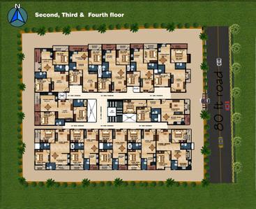 Project Image of 885.0 - 1246.0 Sq.ft 2 BHK Apartment for buy in DS Max Smaran